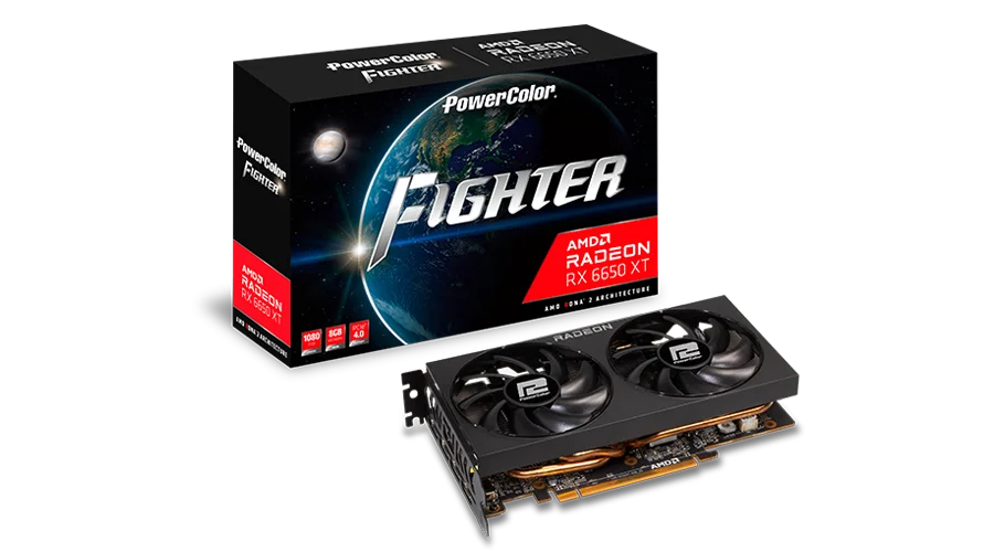PowerColor Fighter AMD Radeon RX 6650 XT 8GB GDDR6